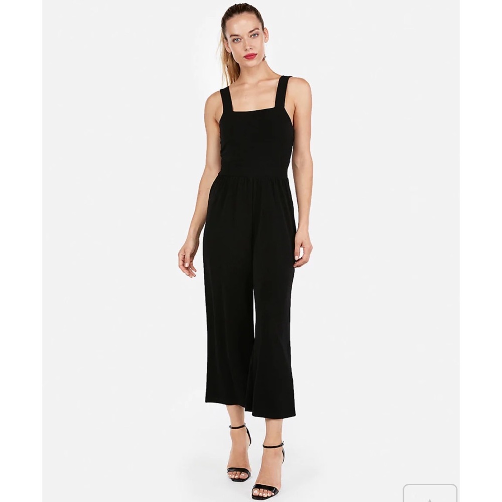 Express Square Neck Culotte Jumpsuit